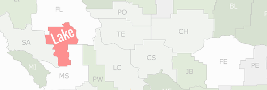 Lake County Map