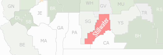 Stillwater County Map